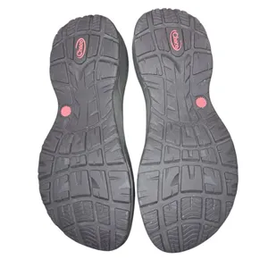 Brown Sandals with multi color straps like new sz 8 ws2 thumbnail 3