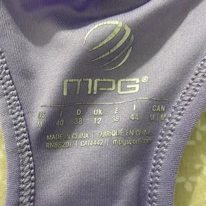MPG M Purple Athletic Tank Top Size M thumbnail 2