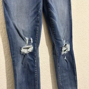 American Eagle Next Level Stretch Hi-Rise Jegging Jeans Size 8 Short Distressed thumbnail 3