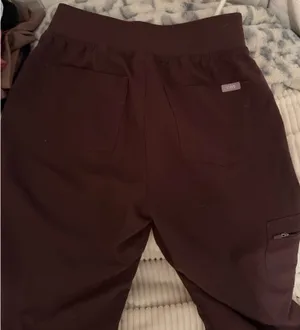 Espresso FIGS Scrub Pants High-Waisted Zamora Jogger thumbnail 5