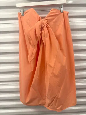 Caroline Constas Kaia Mini Dress Peach Pink Womens Size Medium thumbnail 4
