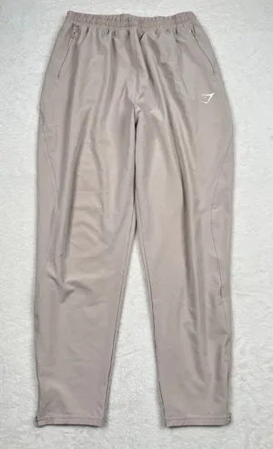 Gymshark Maximise High Waisted Track Joggers Beige Women’s Size L thumbnail 1