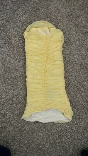 Yellow mini dress Size XS thumbnail 2
