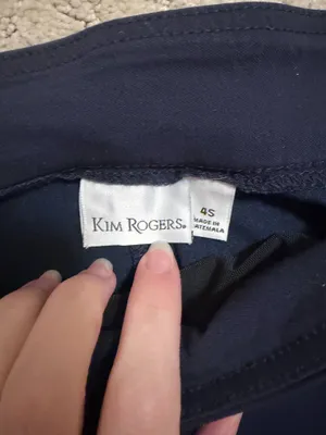 Navy Slacks Kim Roger’s thumbnail 2