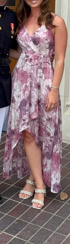Lulus Dress Maxi Pink thumbnail 1