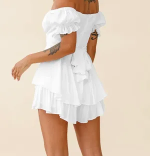 White romper thumbnail 2