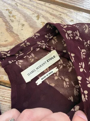 Isabel Marant Étoile Presley printed top size S thumbnail 3