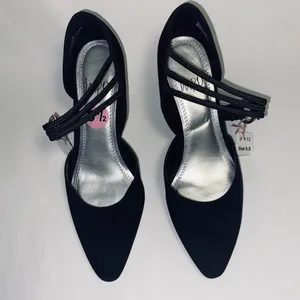 IMPO Heels - Black w/Silver Size 5.5  thumbnail 2