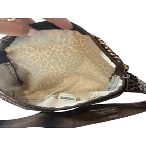 Vintage LeSportsac Leopard Print Fanny Pack Y2K Belt Bag Waist Sack Festival thumbnail 7