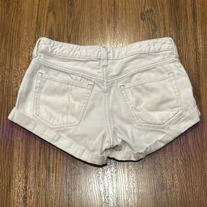 We The Free People Jeans Shorts Womens 26 Denim Romeo Rolled Cut Off Distressed thumbnail 5