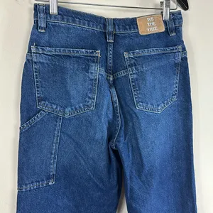 We The Free‎ Baggy Wide Leg Carpenter Pants Jeans Zip Fly Size 27 thumbnail 4