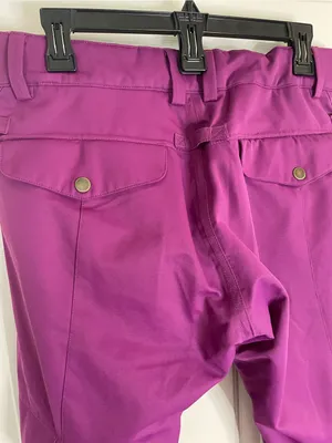 686 Women's Purple Cargo Insulated Snow Pants Size Medium ski gorpcore thumbnail 6