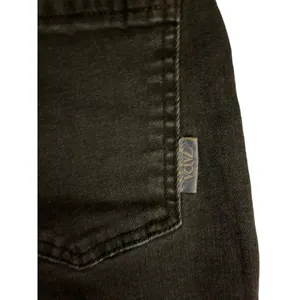 Zara Black Front‎ Pocket Straight Leg Cropped Thick Waistband Jeans Size 6 thumbnail 10