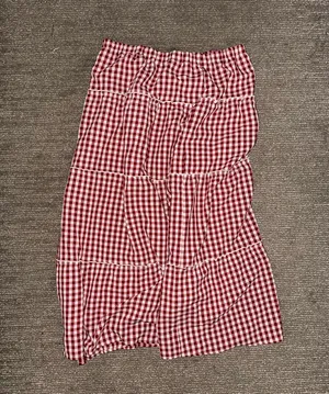 Edikted Gingham Maxi Skirt thumbnail 3