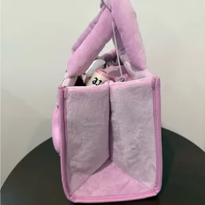 NWT! Juicy Couture Y2K Lavender Mini Tote with Heart Charm thumbnail 7