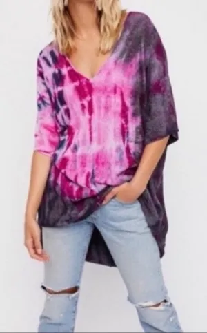 Free people crushed galaxy tunic top‎ thumbnail 1