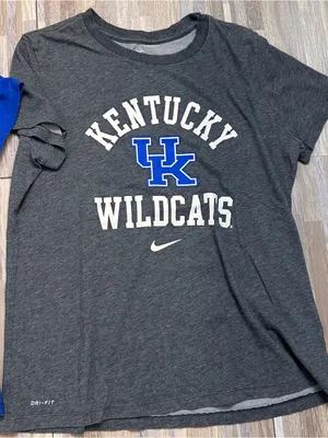Nike University of Kentucky T-Shirt Duo, Royal Blue & Gray, Women’s Large thumbnail 9
