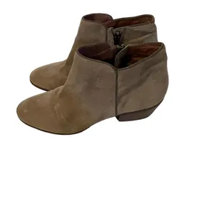 Sam Edelman Women's Size 7.5 Petty Suede Leather Tan Ankle‎ Desert Boots Booties thumbnail 5