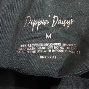 Dippin’ Daisy’s Black Bikini Top Women’s Medium thumbnail 3
