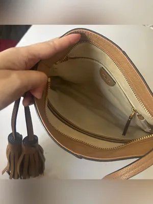 Tory Burch pebbled leather McGraw swingpack crossbody bag thumbnail 3