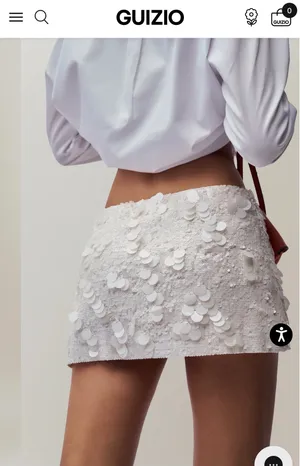 Danielle Guizio Skirt Mini thumbnail 2