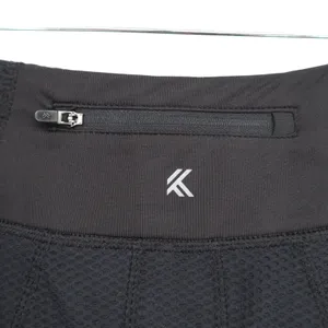 Kyodan Black Textured Honeycomb Athletic Skort Zipper Pocket XS BKA73 thumbnail 4