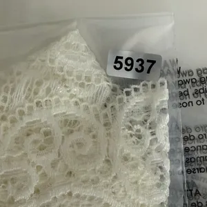 White Floral Lace Bralette Crop Top Sheer V-Neck Adjustable Straps Small‎ thumbnail 8
