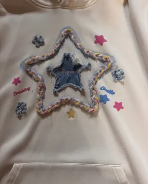 Aelfric Eden Hoodie Star Embroidery thumbnail 1