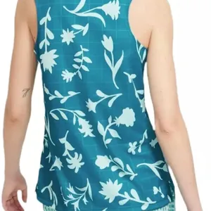Nike Golf Victory Floral Print Sleeveless Golf Polo NWT Small thumbnail 4