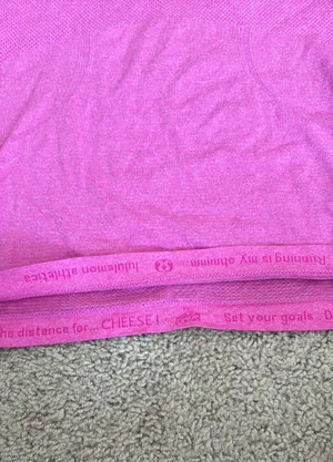 Lululemon Pink Racerback  Tank thumbnail 3