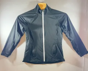 438‎ | NWT Walter Hagen Womens Large Black Lightweight Full Zip Golf Jacket thumbnail 1