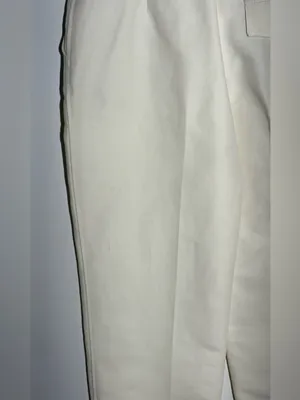 Zara Cream Straight-Leg Ankle Trousers thumbnail 8