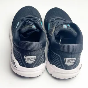 BROOKS Aerial 20 Black Blue Teal Lace Up Athletic Running Shoes, Size 10B thumbnail 6