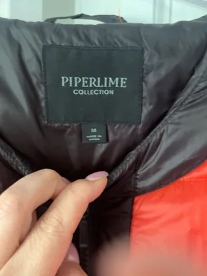 Piperlime Red Black Lightweight Quilted Jacket M Size M thumbnail 3