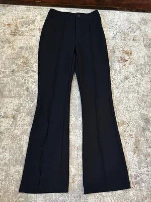 SheIn Women’s Black Flared Dress Pants thumbnail 1