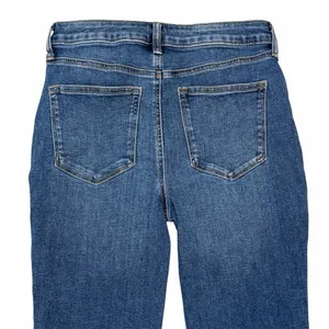 Sonoma Goods For Life Womens 6 Jeans Flare High Waisted Denim Distressed thumbnail 6