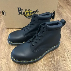 DR MARTENS 939 Ben black leather lace up ankle boots booties shoes new thumbnail 2