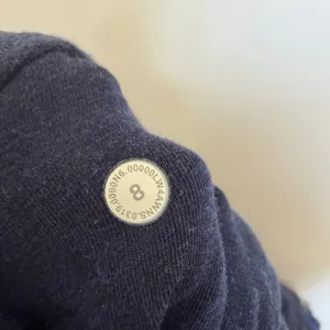 Lululemon Navy Blue Scuba Full Zip Hoodie Sz 8 thumbnail 3