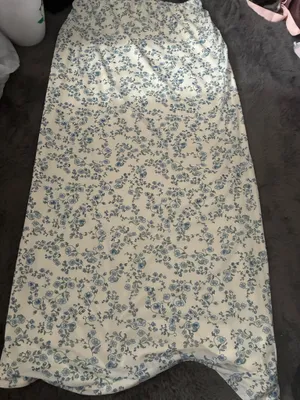 Kohl's Skirt Floral Stretch SO thumbnail 1