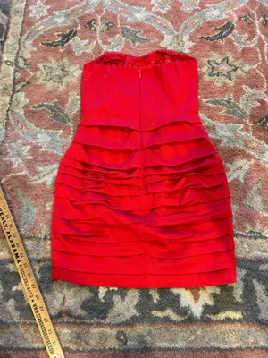 Express Red Dress Homecoming  thumbnail 6