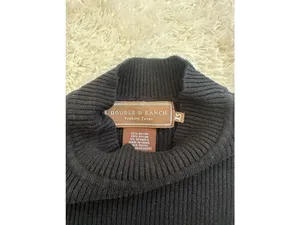 Double D Ranch Black Mock Neck Sleeveless Top XS thumbnail 4