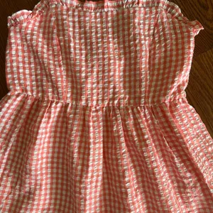 NWT Wild Fable Gingham Spaghetti Strap Mini Tiered Ruffle Dress Size Small thumbnail 6