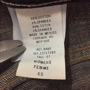 Eddie Bauer Jeans Womens 6S Short Used thumbnail 8