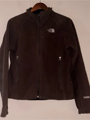 The North Face Women's WindWall Fleece Jacket Brown Size Medium thumbnail 1