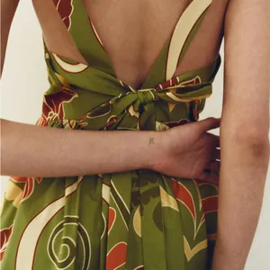 Zara Printed Midi Rio Dress thumbnail 6