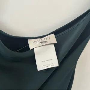 Anthropologie BHLDN Audrie Satin One Shoulder Midi Dress Size 10 NWT thumbnail 5