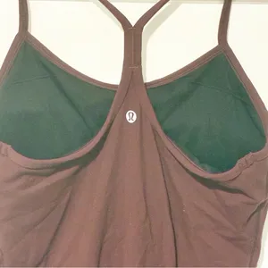Lululemon Eggplant Power Y Chest Lined Athletic Tank Top Women’s Size 8 thumbnail 5