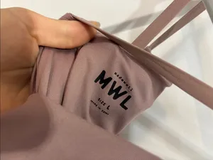 Madewell Flex Fitness Dress in Mauve thumbnail 3
