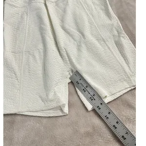 GIGI C Sawyer Romper Women's Medium Ivory Sleeveless Scoop Back Cutout Short New thumbnail 11