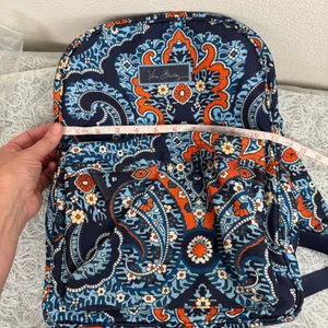 Vera Bradley Lighten Up Journey "Marrakesh" Backpack Paisley Bag Travel Campus thumbnail 12